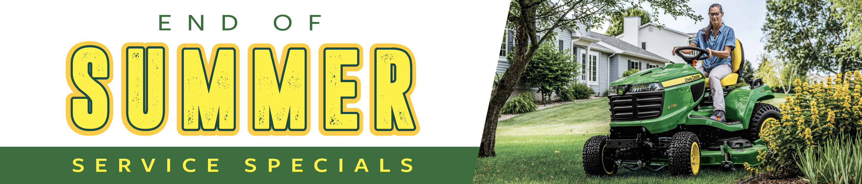 End of Summer Service Deals
