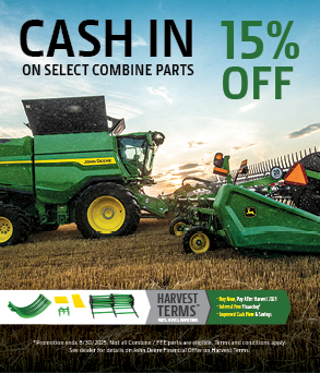 Save 15% on slect  Combines Parts