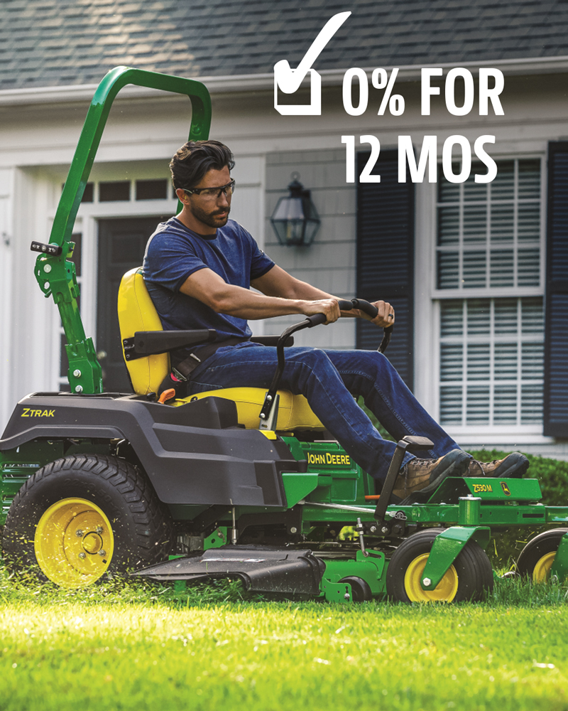 Get 0% percent for 12 Months on Residential ZTraks