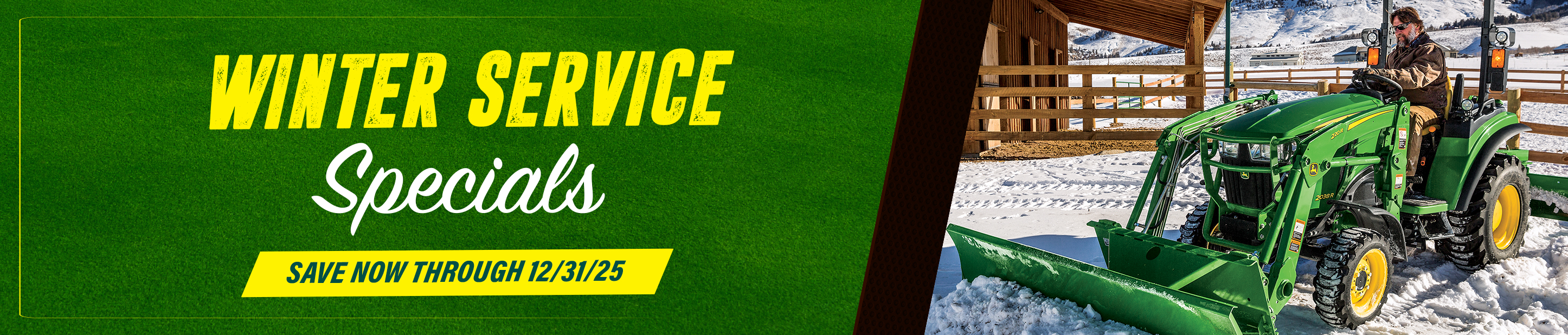 Lawn & Garden Winter Service